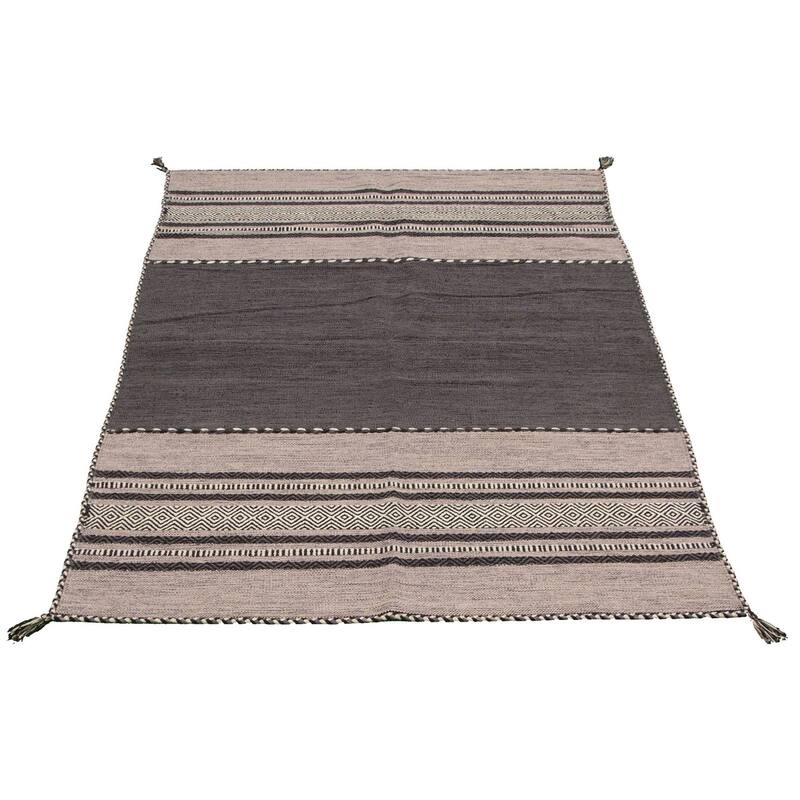 ECARPETGALLERY Arizona Flat-weave Wool Kilim Area Rug