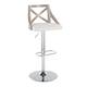 Option Cream Fabric/Light Grey Wood/Chrome