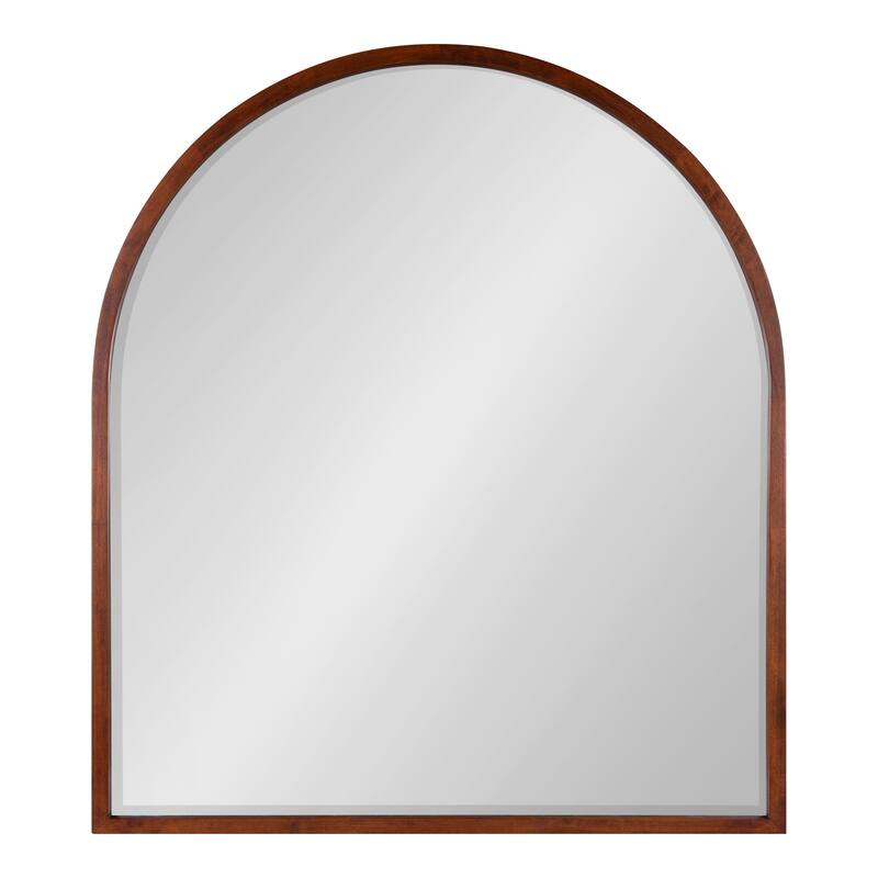 Kate and Laurel McLean Arch Wood Framed Wall Mirror