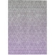 preview thumbnail 92 of 135, Machine Washable Indoor/ Outdoor Ombre Trellis Chantille Rug