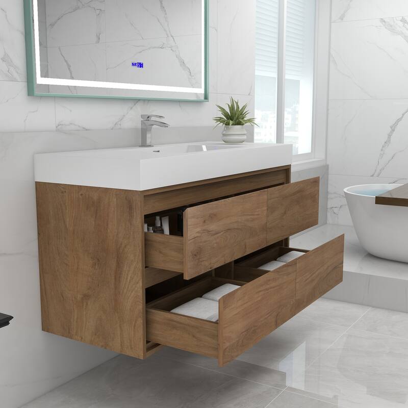 Morava 48" Floating Vanity with Single Sink - 48