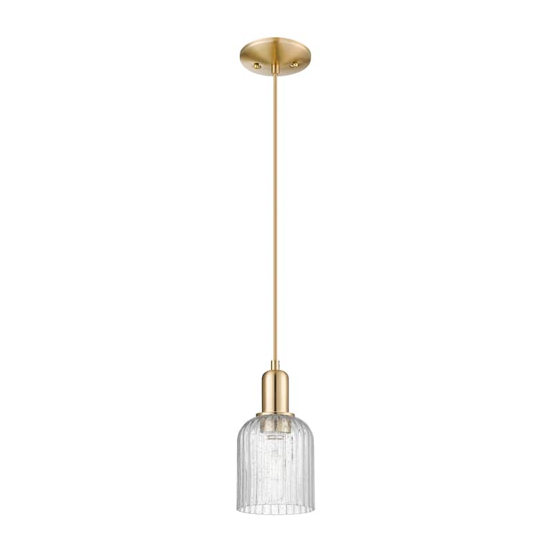 Innovations Lighting Downtown Urban - Bridal Veil - 1 Light 5" Cord Hung Mini Pendant