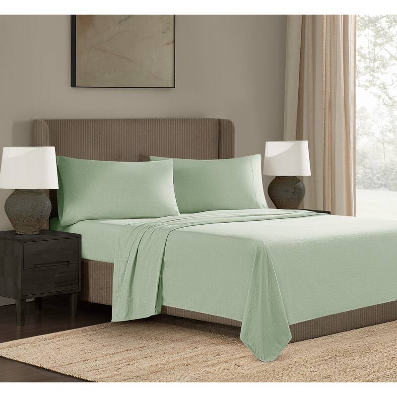 Frye Dusted Denim CVC Sheet Set