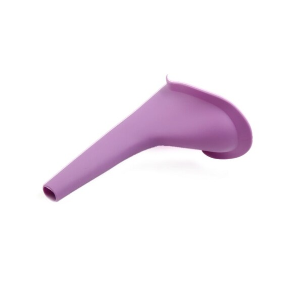 Female Outdoor Camping Travel Urinal Toilet Stand Up Pee Urination Device Purple