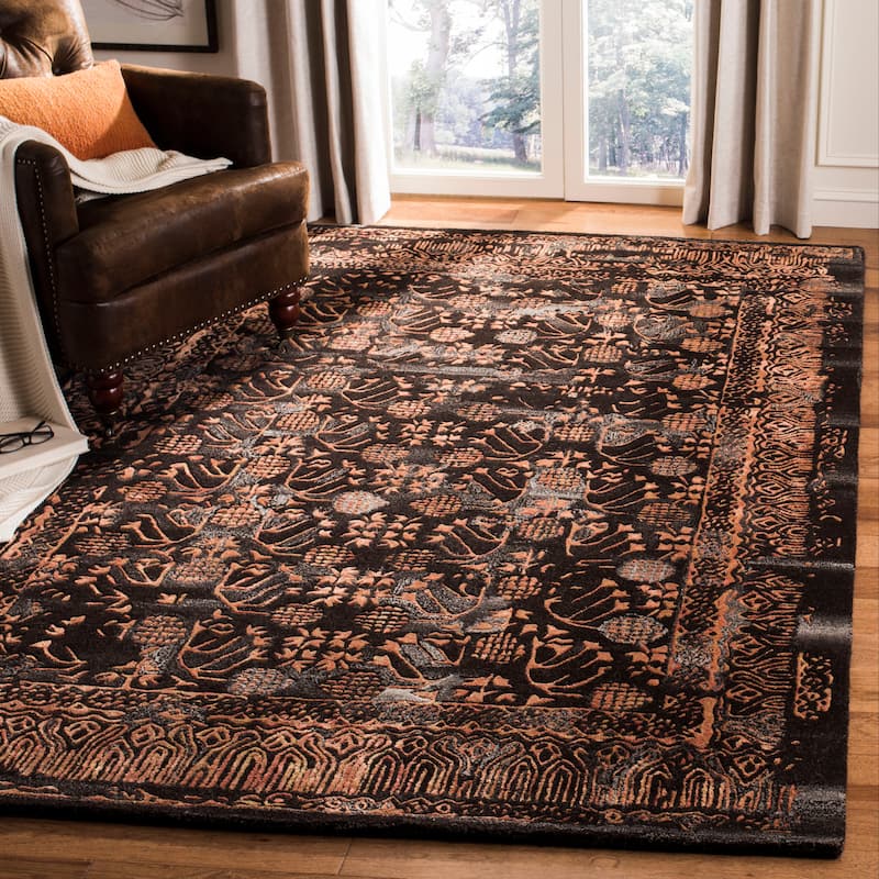 SAFAVIEH Handmade Unique Shila Traditional Oriental Wool Rug