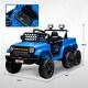 preview thumbnail 27 of 28, 12V 4x4 Kids Ride on Truck with Back Trailer