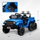 preview thumbnail 11 of 25, 12V Kids Ride-On Car with Remote Control, Ride on Truck with Back Trailer, Spring Suspension, & Seatbelt - Electric Vehicle