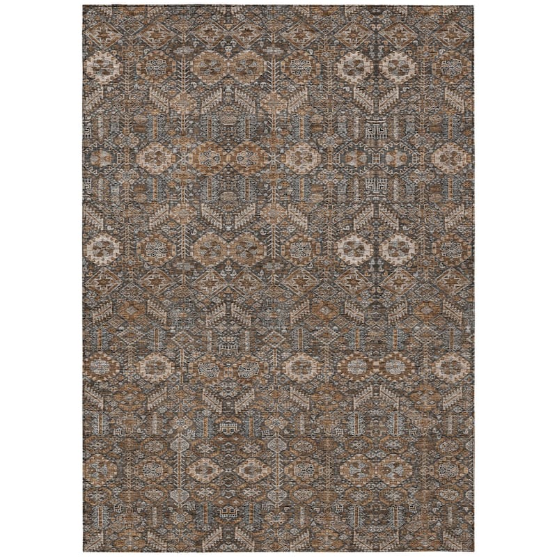 Almov Botanic Elegance Weather Resistant Versatile Elegance Outdoor Rug