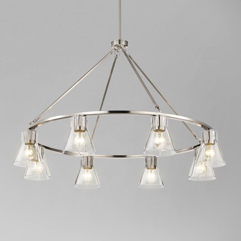 Nuvo Lighting 60/8336 Gianna 8 Light 40" Wide Ring Chandelier