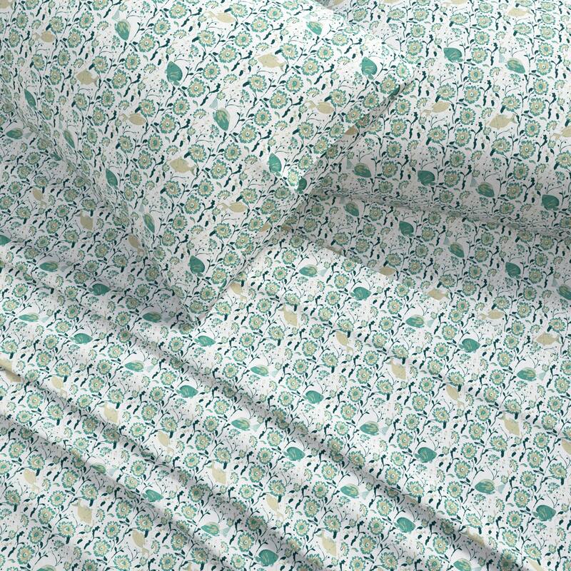 Patina Vie Maison Brushed Microfiber Charming Coastal Sheet Set