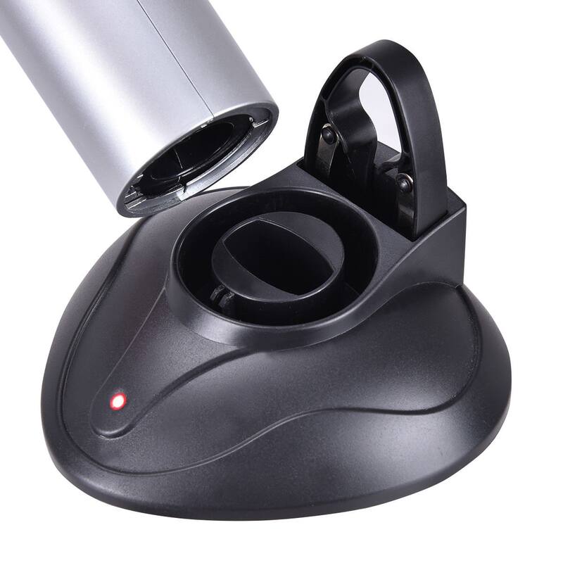 Gymax Electric Wine Opener Cordless Bottle Corkscrew Opener with Foil