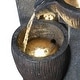 preview thumbnail 15 of 15, 5-Tier Outdoor Water Fountain w/LED Lights Garden Waterfall for Home