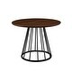 Walker Edison 40-inch Contemporary Round Dining Table - Bed Bath ...