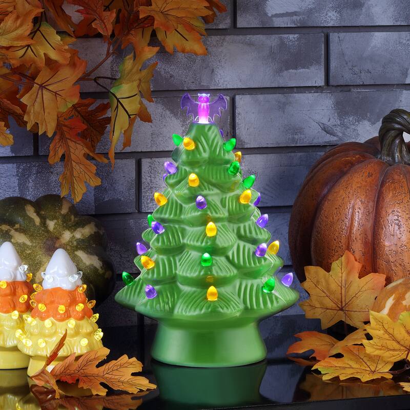Mr. Halloween 12" Halloween Tree - Green