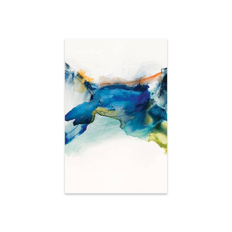 Abstract Terrain II Print On Acrylic Glass by Sisa Jasper - 24x16x0.25