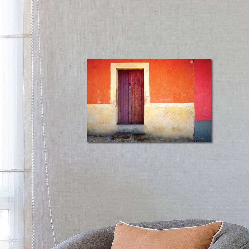 iCanvas "Mexico, Xico. House entrance. " by Jaynes Gallery Canvas Print - 18x26x1.5