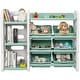 preview thumbnail 13 of 20, Costway Kids Toy Storage Organizer w/Bins & Multi-Layer Shelf for
