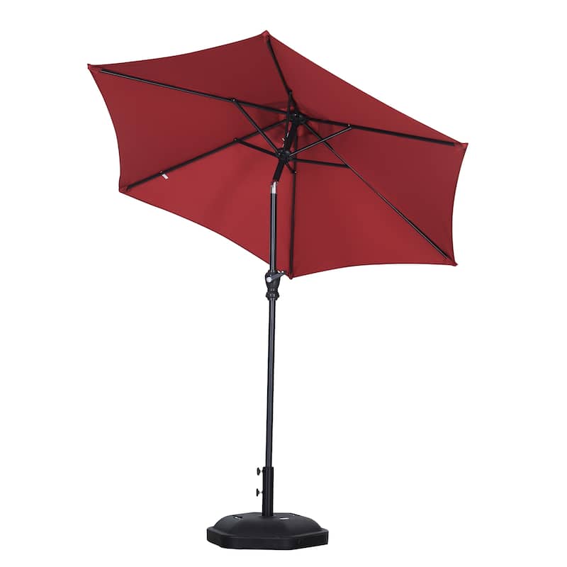 Ainfox 7.5ft Outdoor Patio Umbrella Without Base