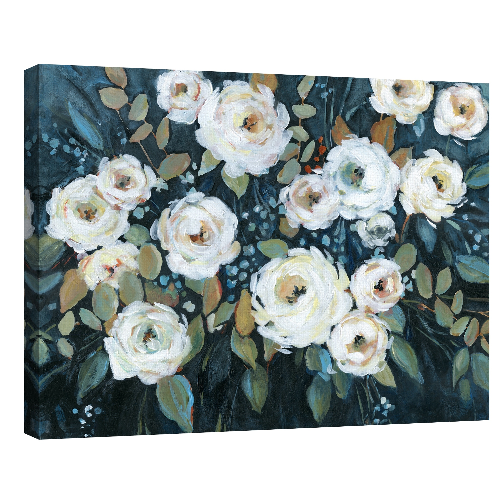 Moonlit Garden I by Carol Robinson Canvas Art Print