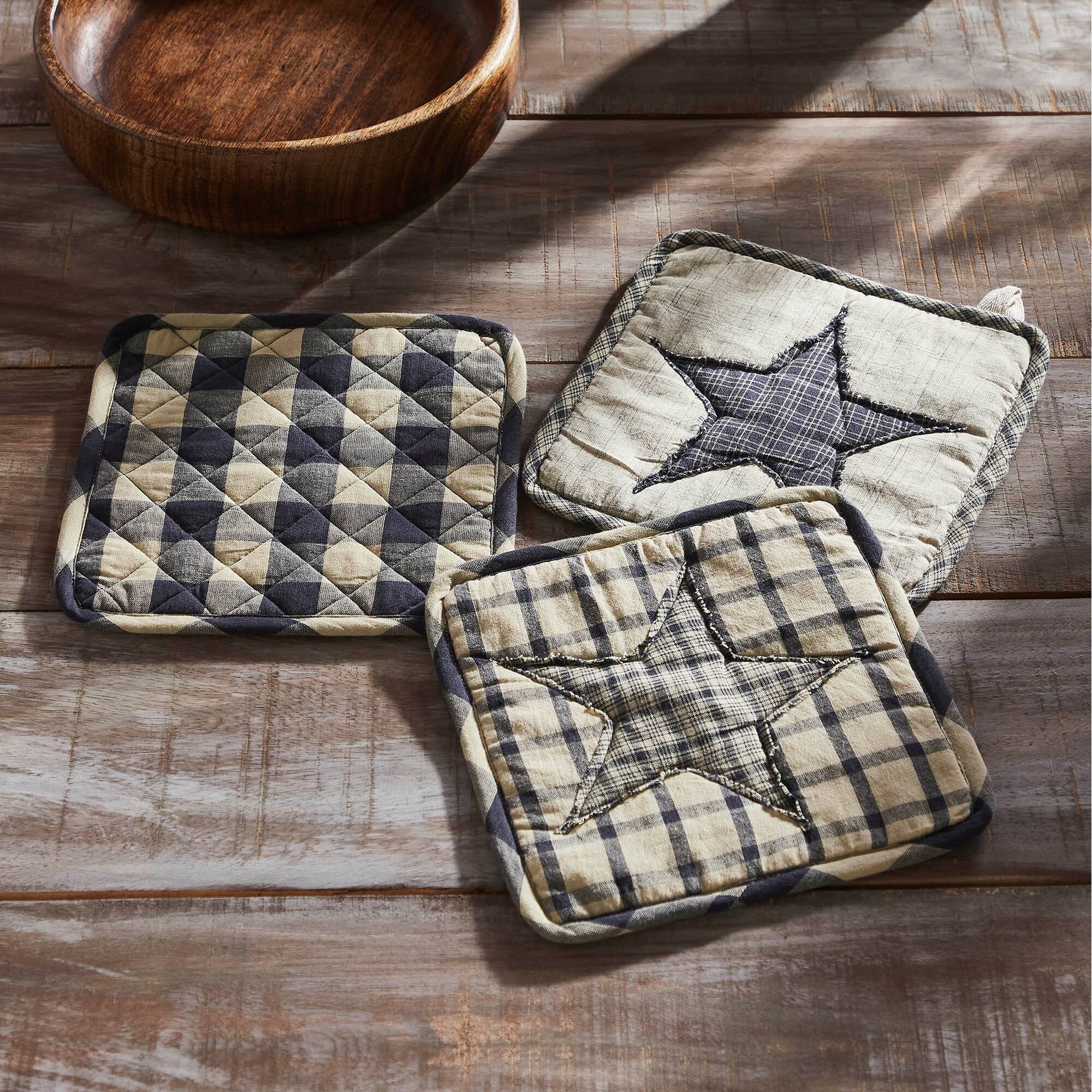 VHC Brands Patchwork Pot Holder - Thumbnail 5