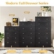 preview thumbnail 46 of 62, 6-Drawer Large Dresser For Bedroom And Chest Of Drawers With Sturdy Construction Wood Storage Organizer For Closet