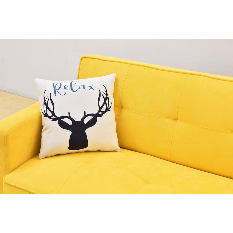 Modern Adjustable 3-position Sleeper Sofa Futon