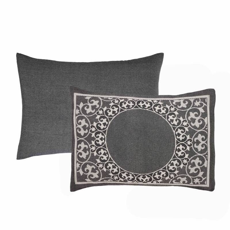 Cotton Blend Oversized Vintage Floral Scroll Bedspread Set by Superior