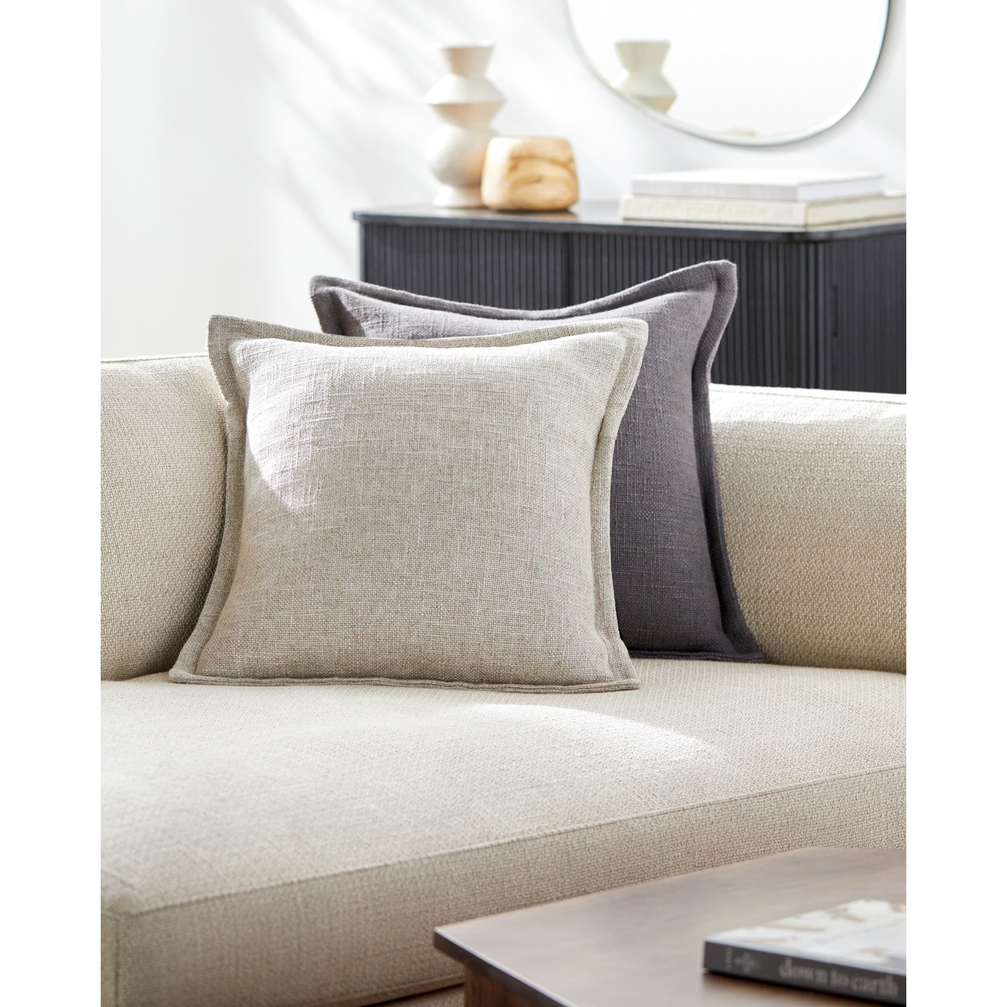 Gannon Cabin & Lodge Solid Color Accent Pillow