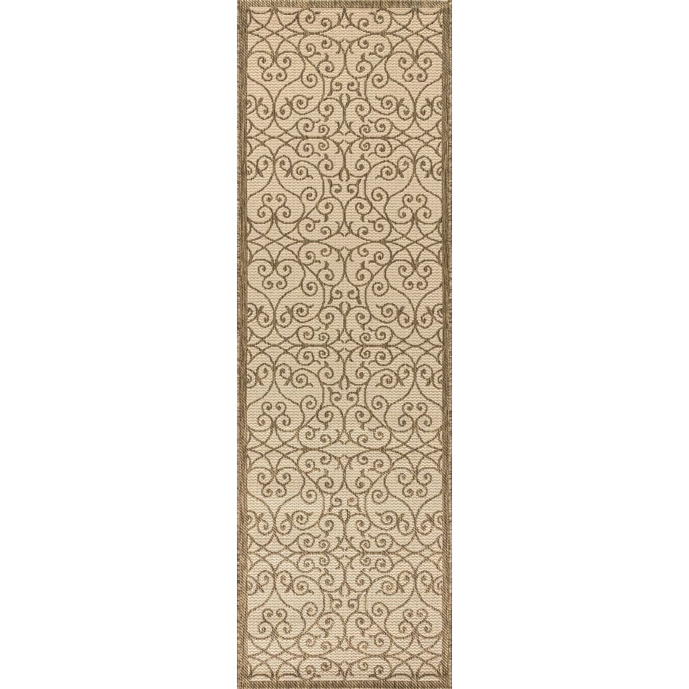 JONATHAN Y Ourika Textured Weave Indoor/Outdoor Area Rug