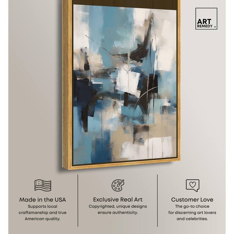 Glimpse of Infinity I Canvas by Art Remedy