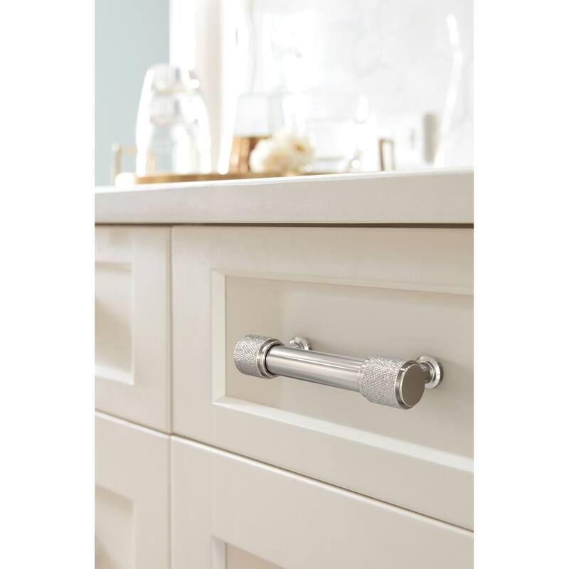 Amerock BP37742 Faraday 3" Center to Center Knurled Bar Cabinet Pull