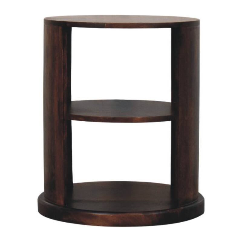 Artisan Furniture Solid Wood Ventura Side Table , Brown