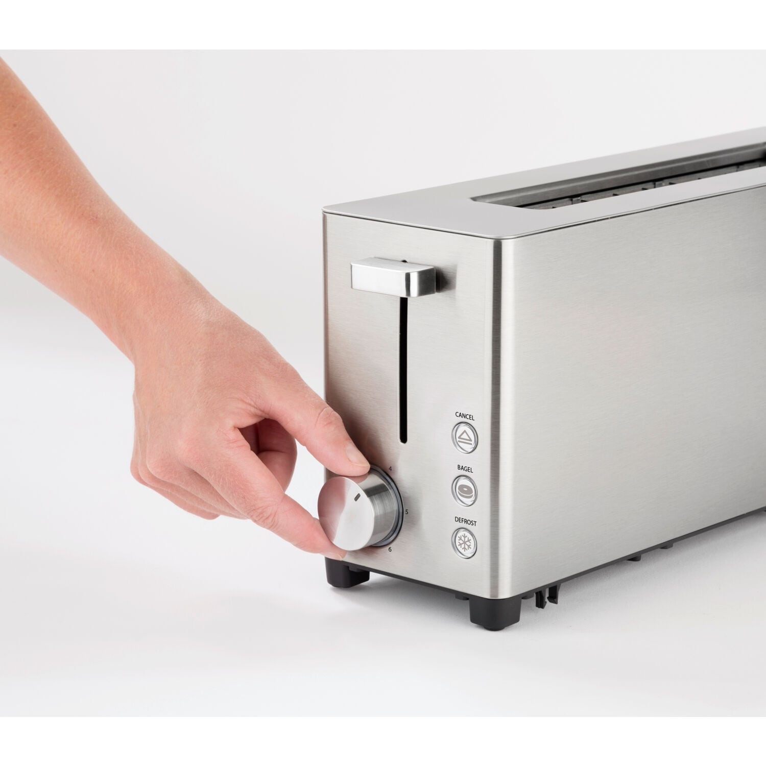 Best Buy: DeLonghi 2-Slice Wide Slot Toaster Stainless-Steel CTH2003