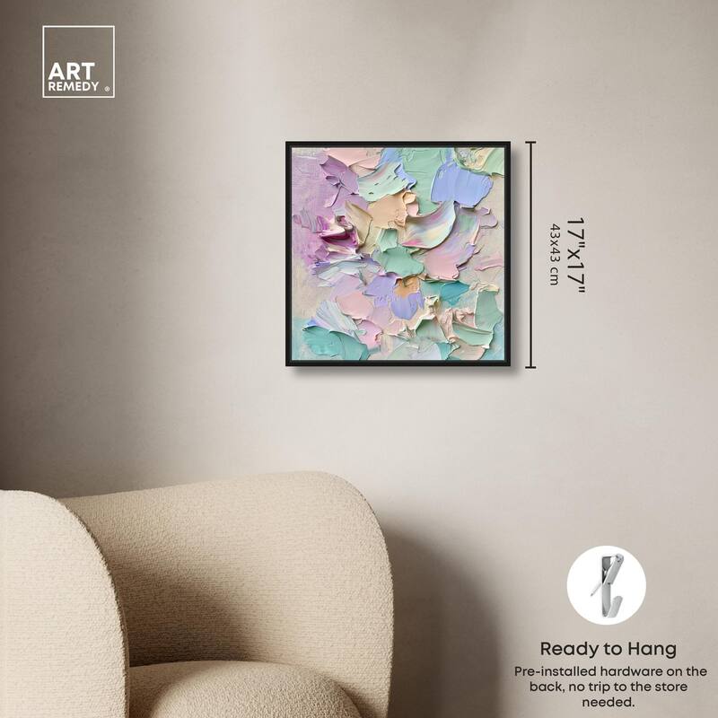 Flowing Mousse II Canvas by Art Remedy