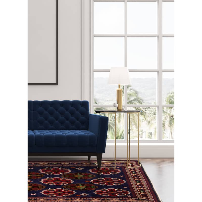 Teimani Navy Rug 6'9" x 9'6" - 6'9 x 9'6