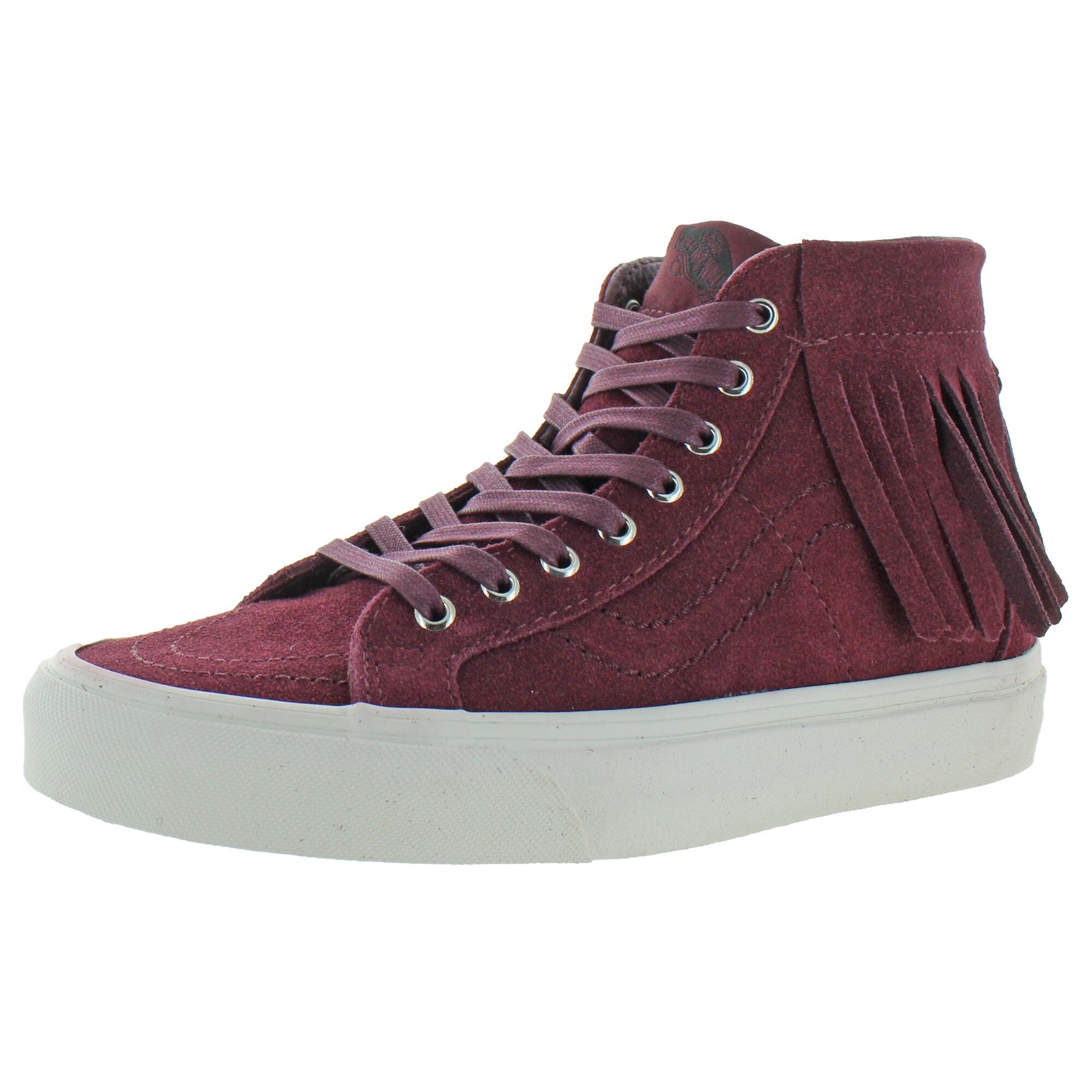 fringe high top sneakers