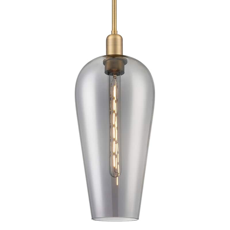 Innovations Lighting 716-1S-G456-8SM Chelsea 8" Wide Mini Pendant with - Brushed Brass