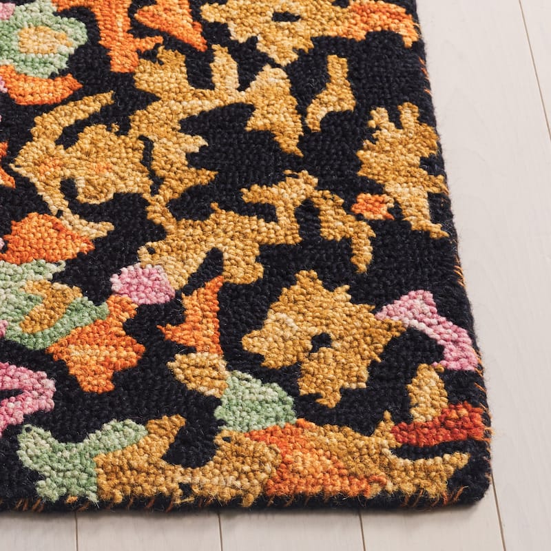 SAFAVIEH Handmade Aspen Polixenia Boho Floral Wool Rug
