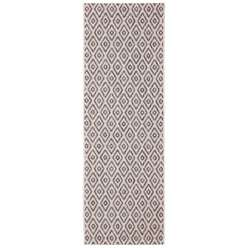 SAFAVIEH Courtyard Anne-Ly Indoor/ Outdoor Waterproof Patio Backyard Rug