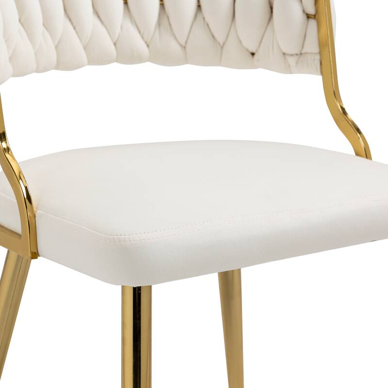Modern Velvet Dining Chairs Set of 2