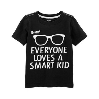 Shop Carter S Little Boys Smart Kid Slub Jersey Tee 4 5 Kids