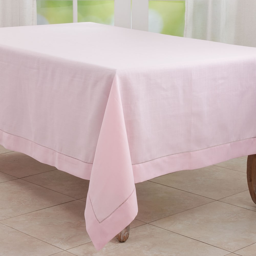 Tablecloth With Hemstitched Border Design