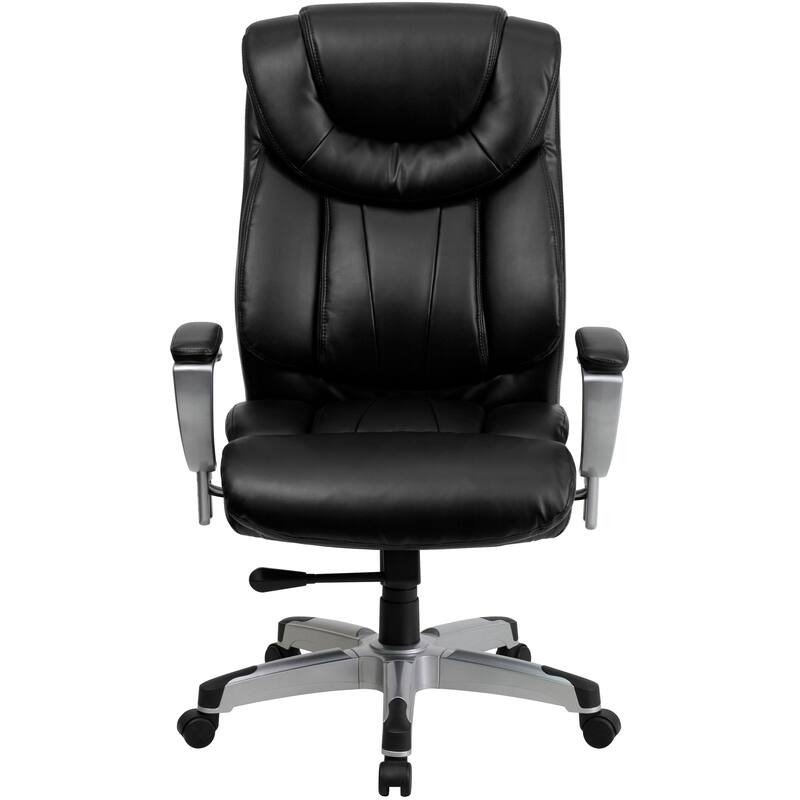 Big & Tall Executive Swivel Office Chair with Adjustable Arms