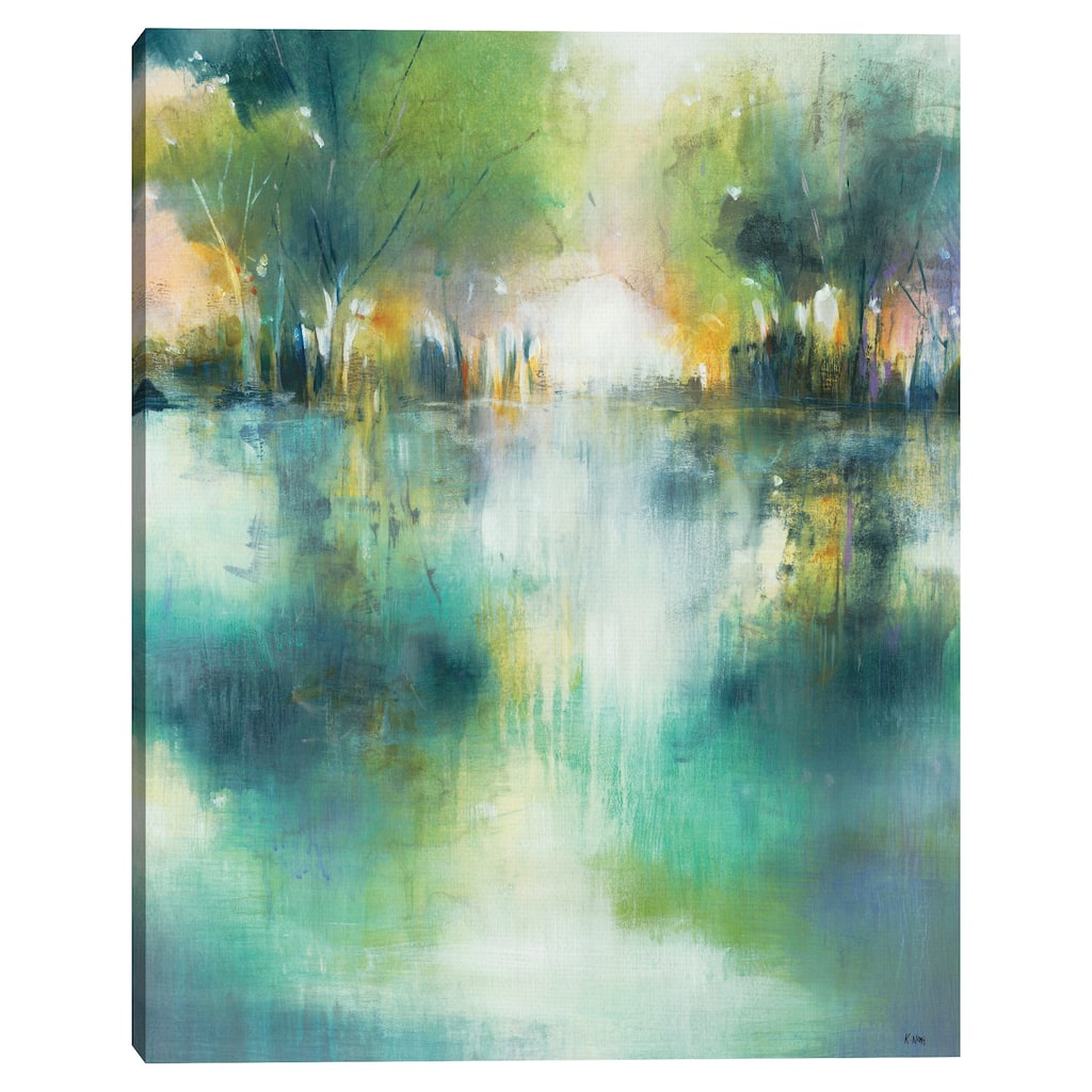Sunset Creek by K. Nari Canvas Art Print
