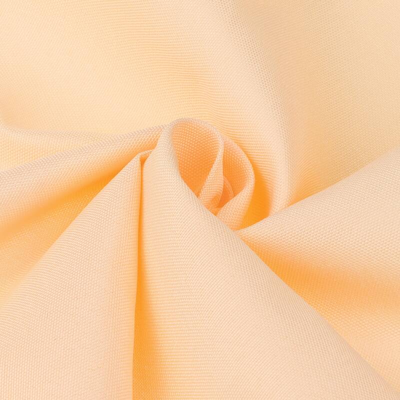 Polyester Cloth Napkins, 6 Pack Solid Washable Fabric Napkins - 19x19inch - Champagne