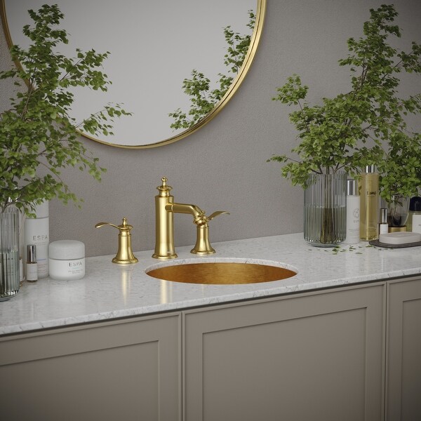 Karran Cinox Stainless Steel Round Undermount Sink - Bed