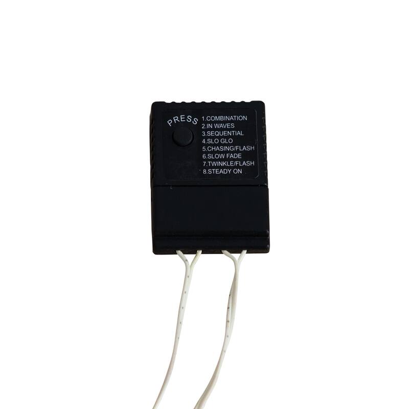 Pre-Lit Santa's Hat Artificial Christmas Tree - 7’ - Warm White LED Lights - 7 Foot