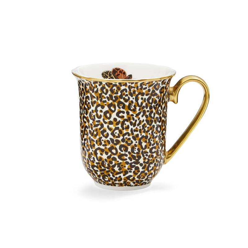 Spode Creatures of Curiosity Mug - Leopard Design