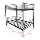 preview thumbnail 16 of 18, Metal-Frame Bunk Bed with Ladder, Featuring a Space-Saving Design