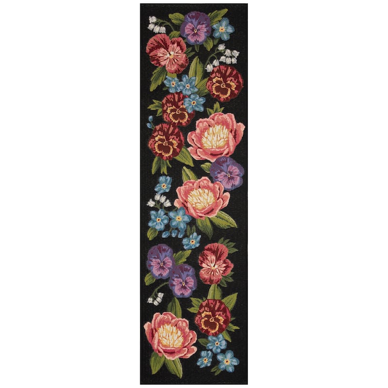 Liora Manne Marina Secret Garden Indoor/Outdoor Area Rug
